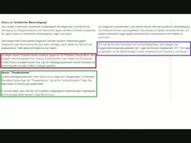 Eine Alternative zum Völkerrecht- Videoantwort